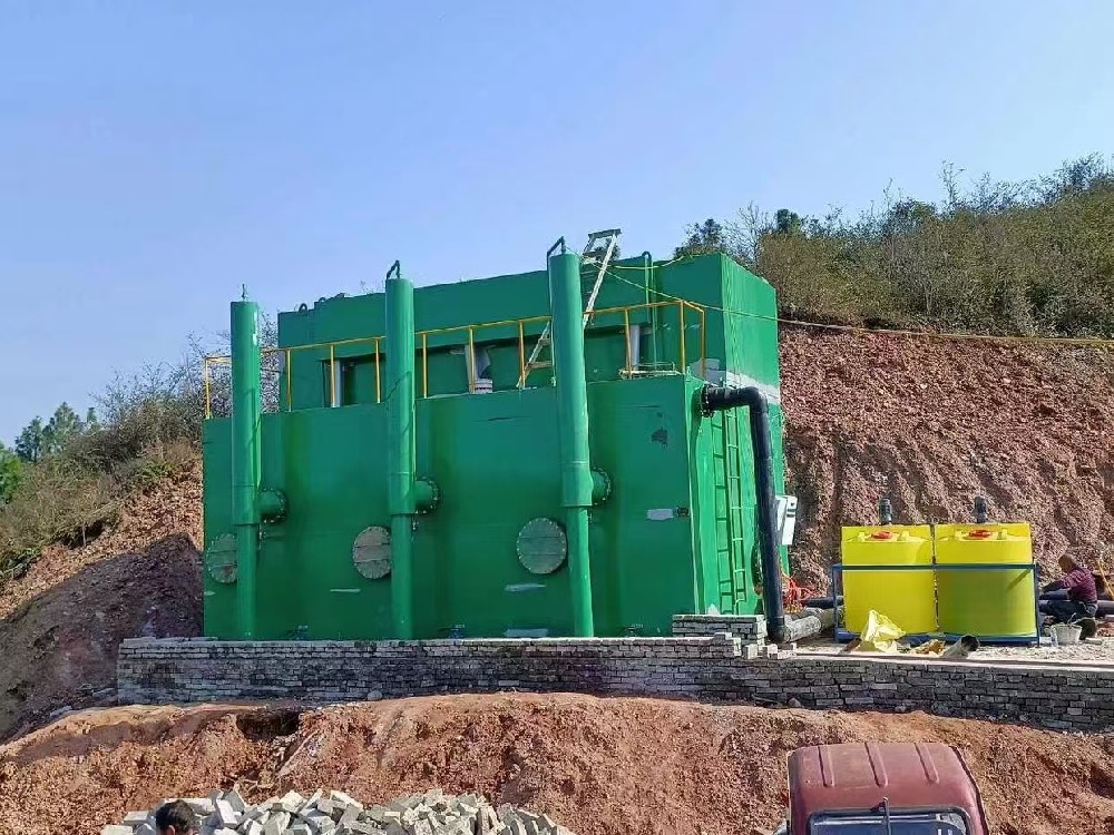 江西贛州生活污水排放一體化污水處理設備